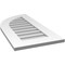Ekena Millwork Quarter Round Top Left Surface Mount PVC Gable Vent w/ 3-1/2"W x 1"P Standard Frame, 16"W x 32"H GVPQL16X3201SN - alternate 3